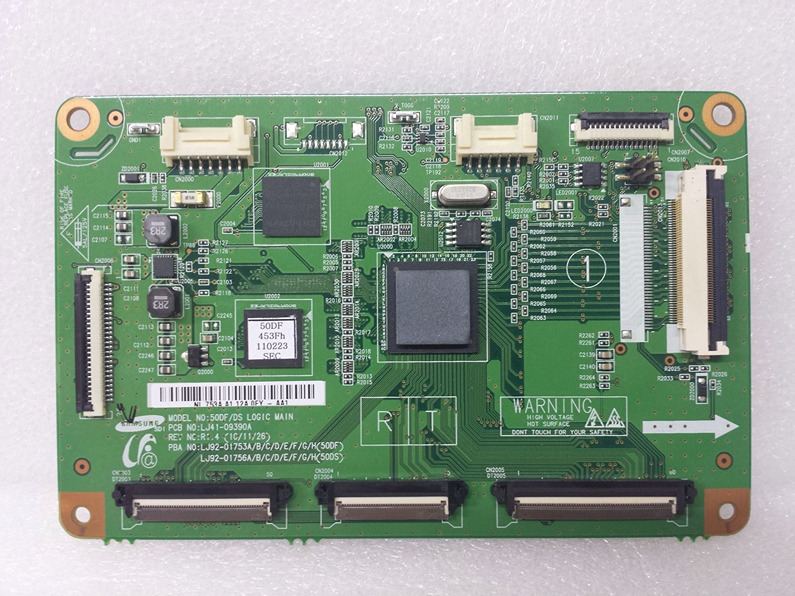 SAMSUNG PN51D550C1FXZA T-CON LOGIC BOARD LJ41-09390A LJ92-01753A