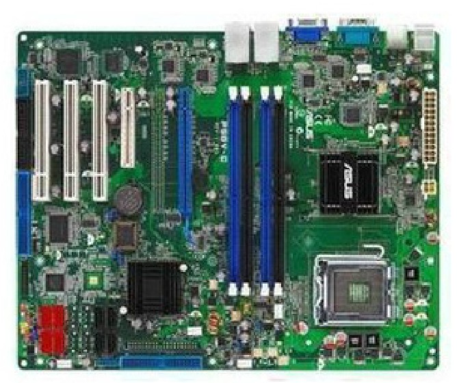 ASUS P5BV-C REV 1.01 server motherboard intel 3200