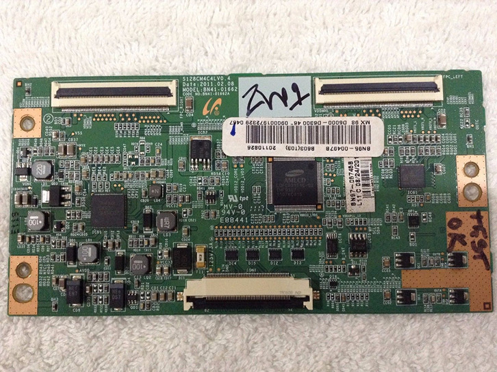 Samsung BN95-00497B S128CM4C4LV0.4) T-Con Board UN55D6000SFXZA UN46D6300SFXZA