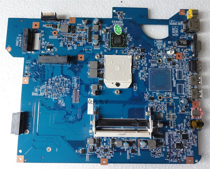 Gateway SJV50TR TJ71 Motherboard MB.WGH01.001 55.4FM01.021 48.4F