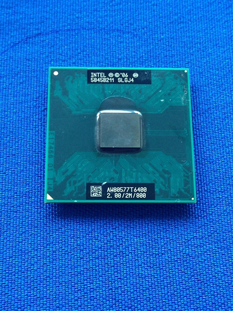 Intel Core 2 Duo SLGJ4 T6400 2GHz 800MHz Laptop Desktop Dual-Core CPU processor