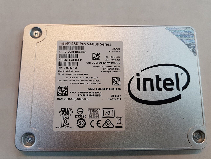 240 GB Intel SSDSC2KF240H6X1 SSD Pro 5400s Series 240GB