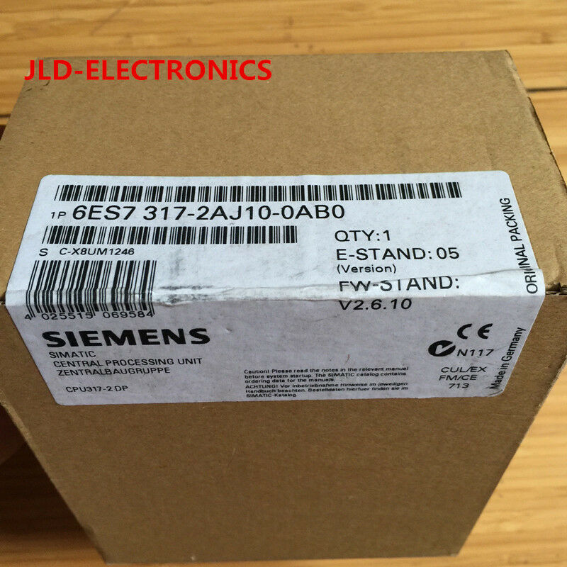 SIEMENS 6ES7317-2AJ10-0AB0 6ES7 317-2AJ10-0AB0 NEW IN BOX 1PCS