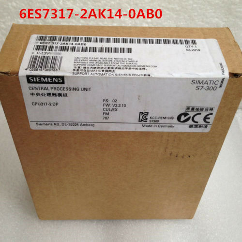 SIEMENS 6ES7317-2AK14-0AB0 6ES7 317-2AK14-0AB0 NEW IN BOX