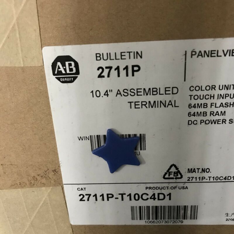 Allen Bradley 2711P-T10C4D1 2711PT10C4D1 NEW IN BOX 1PCS