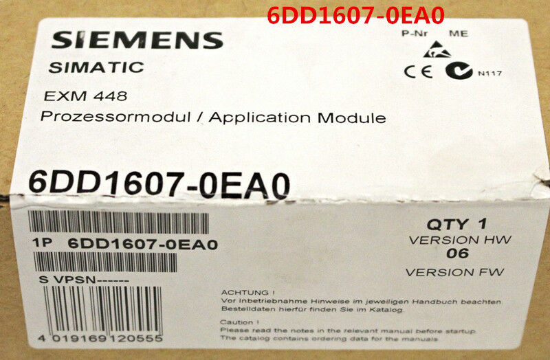 SIEMENS 6DD1607-0EA0 6DD1 607-0EA0 NEW IN BOX