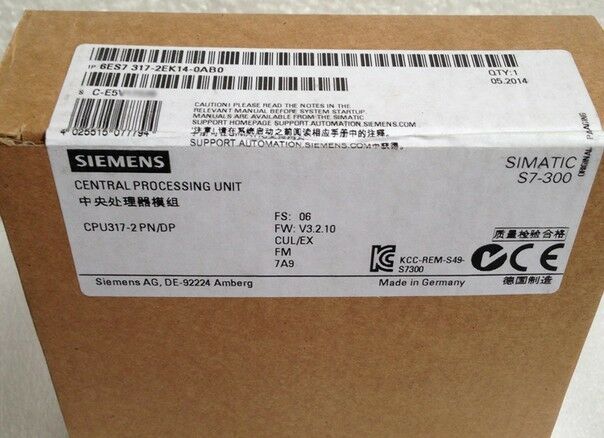 SIEMENS 6ES7317-2EK13-0AB0 6ES7 317-2EK13-0AB0 new in box 1PCS