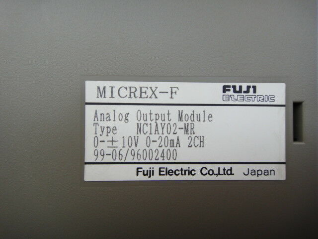 FUJI NC1AY02-MR NC1AY02MR Used and Tested 1PCS