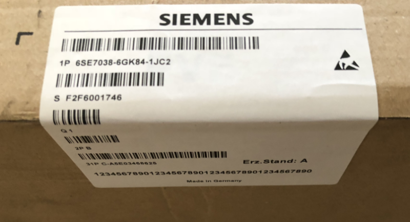 SIEMENS 6SE7038-6GK84-1JC2 6SE7 038-6GK84-1JC2 NEW IN BOX 1PCS