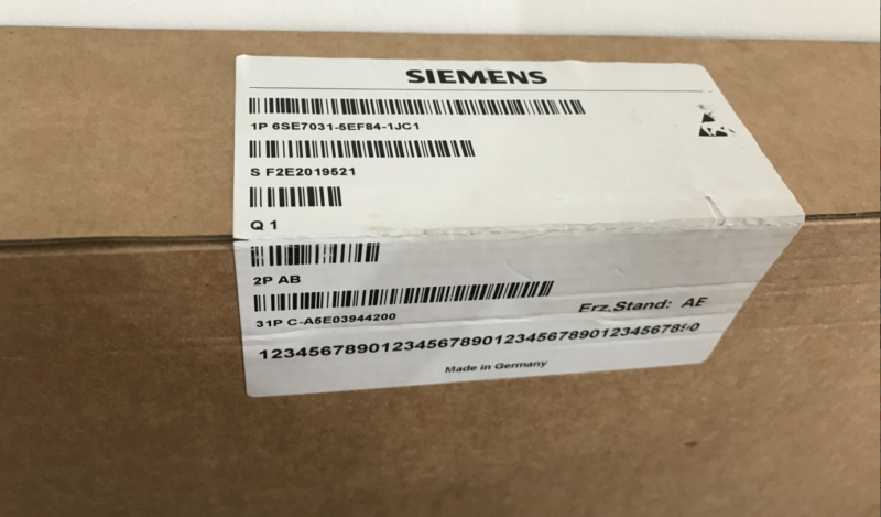 SIEMENS 6SE7031-5EF84-1JC1 6SE7 031-5EF84-1JC1 NEW IN BOX 1PCS