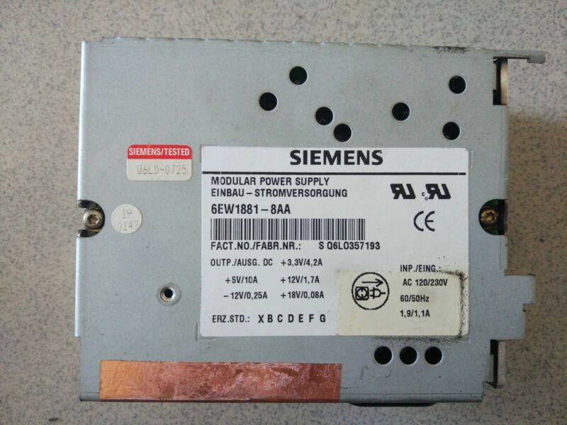 SIEM 6EW1881-8AA 6EW1 881-8AA Used and Tested 1pcs