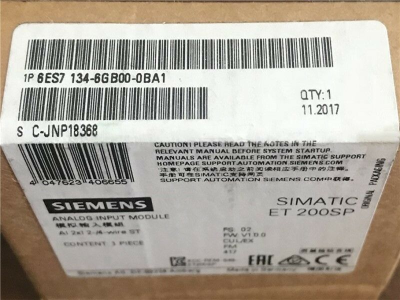 SIE 6ES7134-6GB00-0BA1 6ES7 134-6GB00-0BA1 New In Box 1PCS