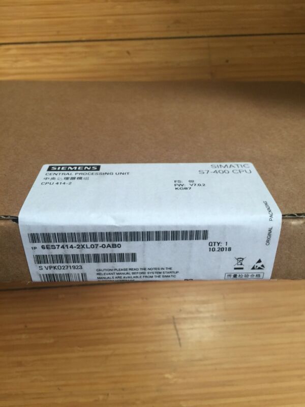 SIEMENS 6ES7414-2XL07-0AB0 6ES7 414-2XL07-0AB0 New In Box 1PCS