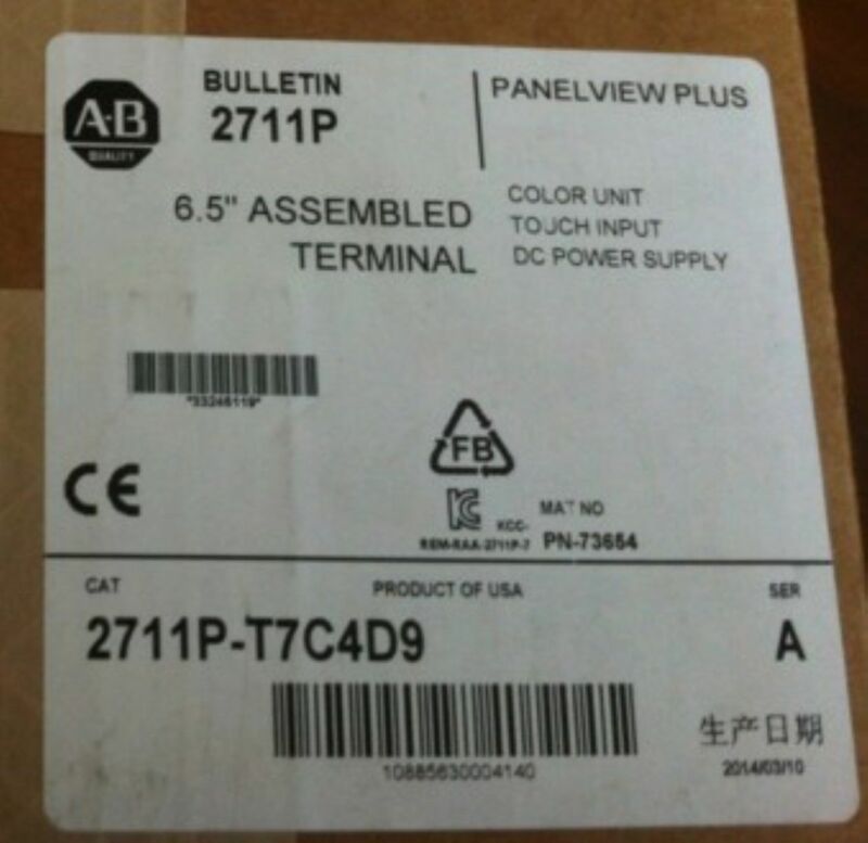 ALLEN BRADLEY 2711P-T7C4D9 New In Box 1PCS