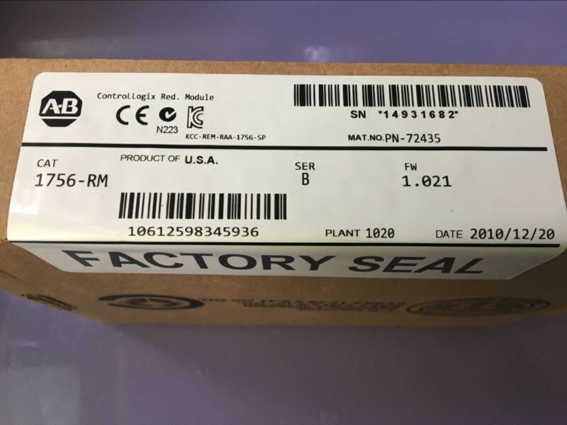 Allen-Bradley 1756-RM New In Box 1PCS