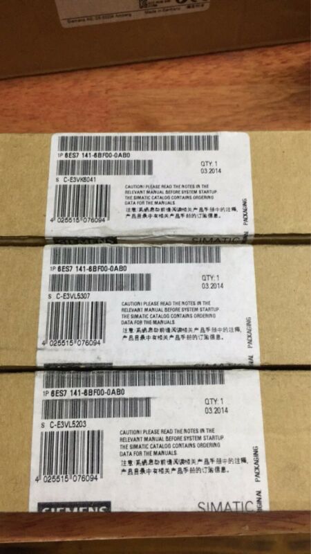 SIEMENS 6ES7141-6BF00-0AB0 6ES7 141-6BF00-0AB0 New In Box 1Pcs