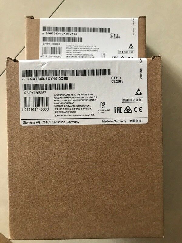 SIEMENS 6GK7343-1CX10-0XE0 6GK7 343-1CX10-0XE0 New In Box 1PCS More Than 10Pcs