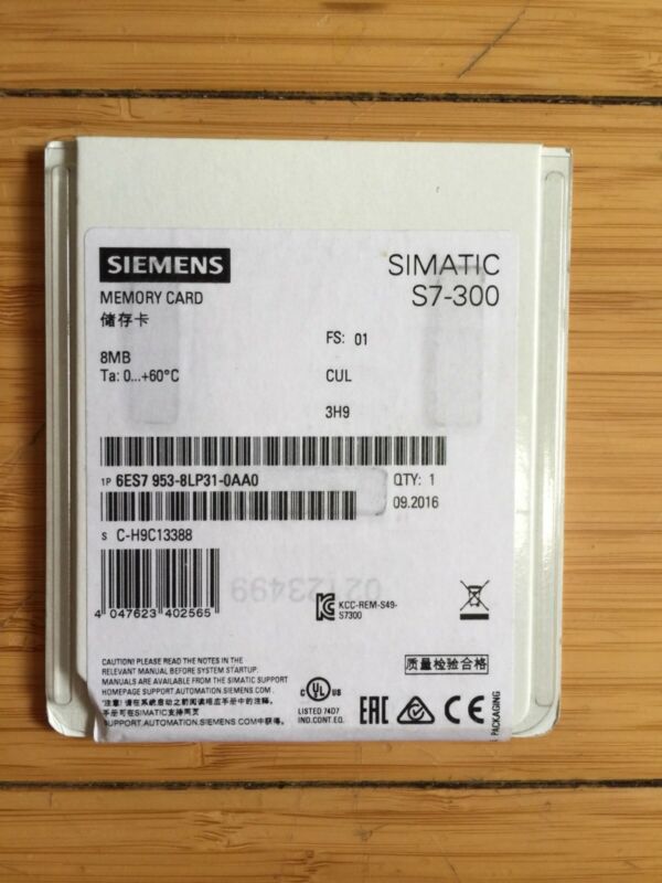 SIEMENS 6ES7953-8LP31-0AA0 6ES7 953-8LP31-0AA0 New In Box 1PCS More Than 10Pcs