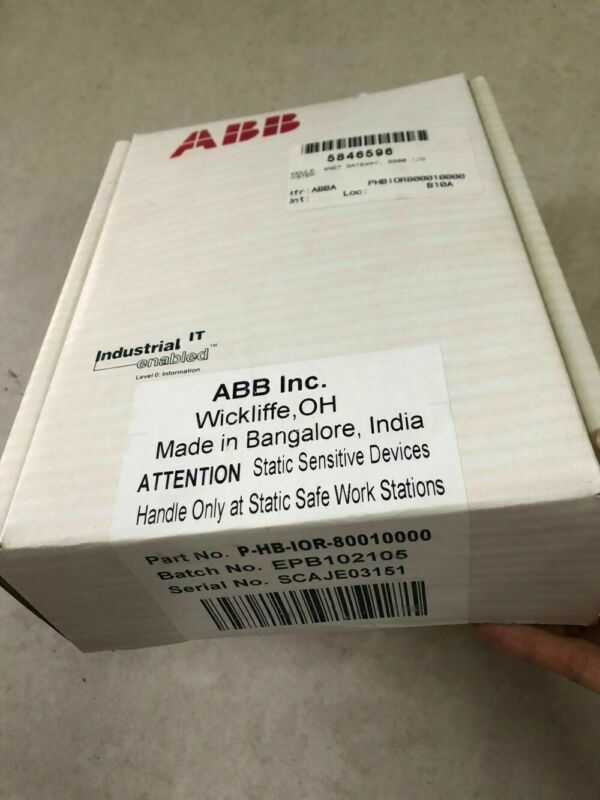 ABB IOR80010000 P-HB-IOR-80010000 PHBIOR80010000 New In Box 1PCS