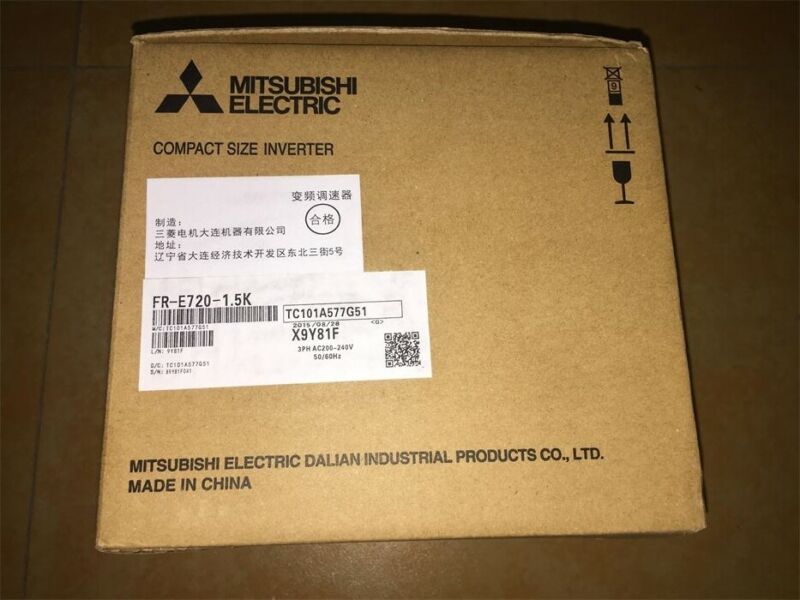 MITSUBISHI FR-E720-1.5K DRIVE INVERTER 3PH 220VAC 1.5KW New In Box 1PCS