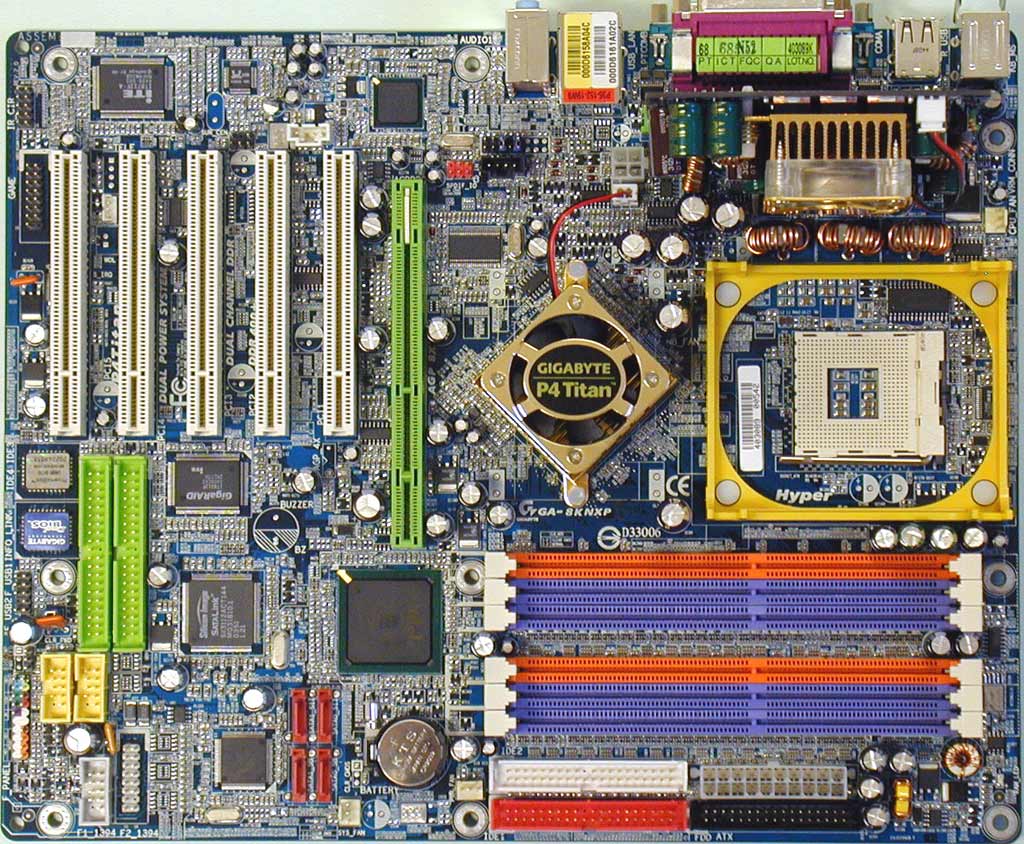 GIGABYTE GA-8KNXP Socket 478 MOTHERBOARD 875 Intel