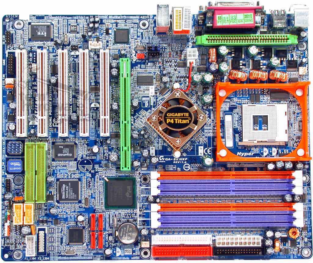 GIGABYTE GA-8IG1000 Pro Socket 478 865G Motherboard