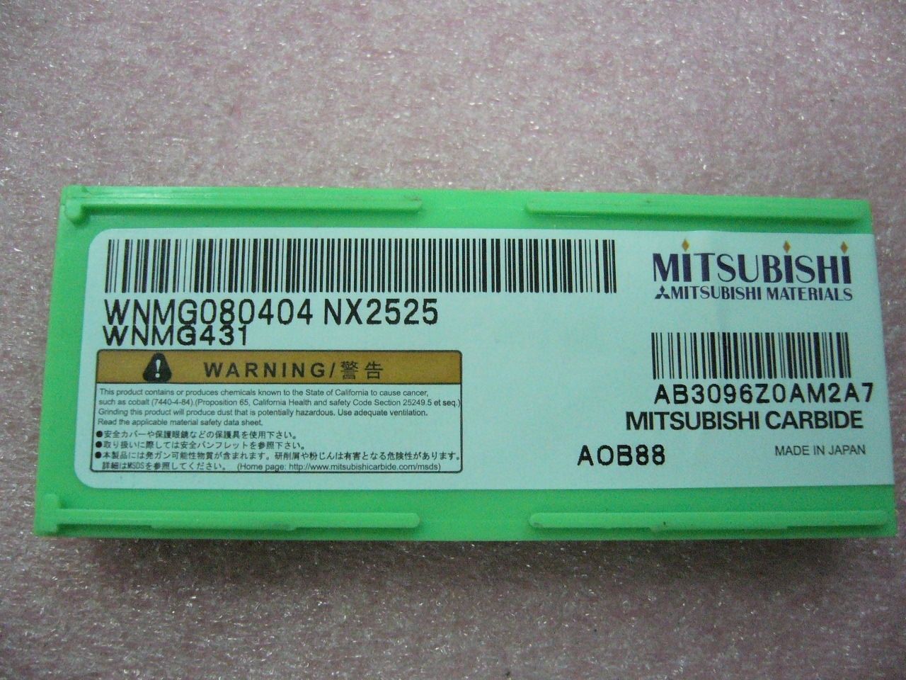 QTY 10x Mitsubishi WNMG431 WNMG080404 NX2525 NEW