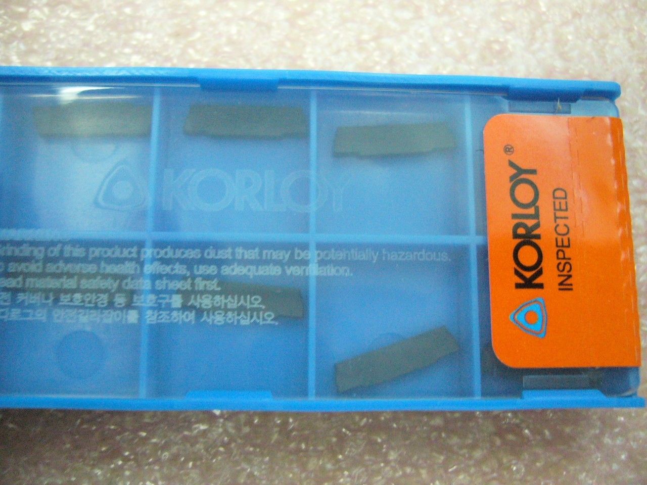 QTY 10x Korloy MGMN200-G NC3120 NEW