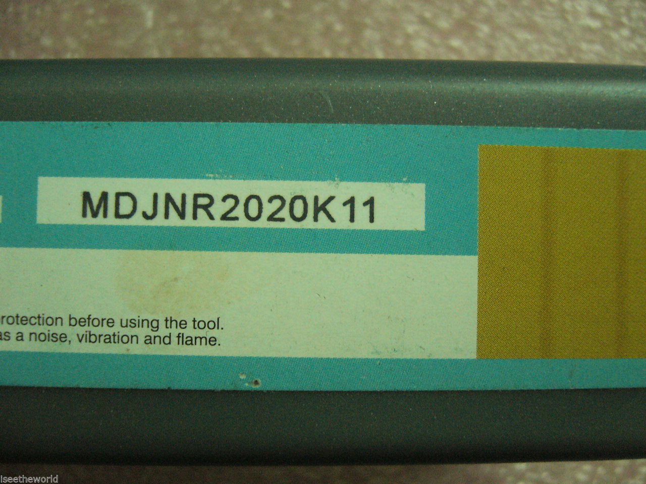 External Turning Toolholder MDJNR 2020K11 for inserts DNMG11.... DNMG3...