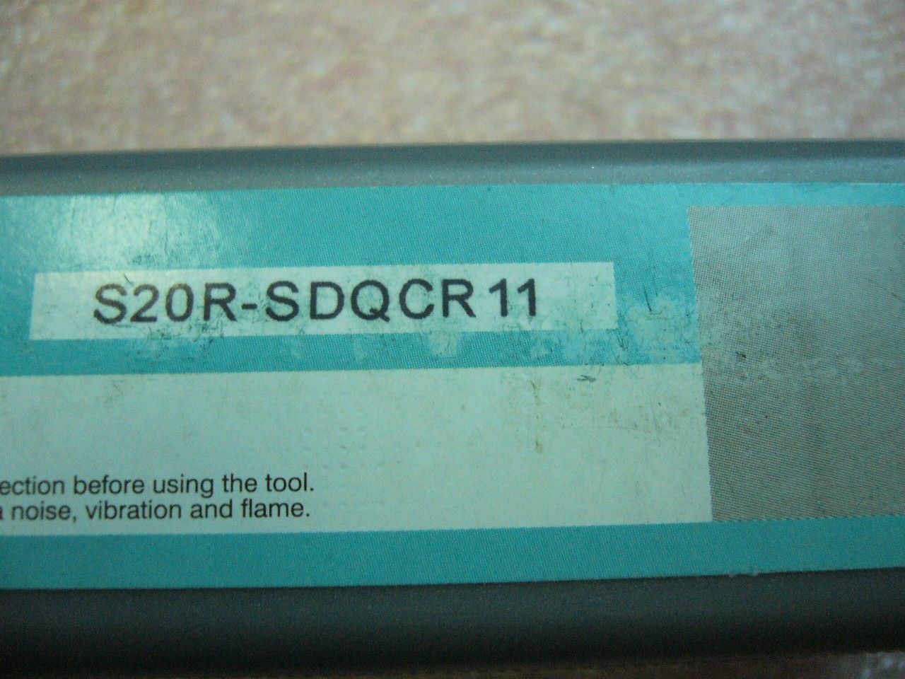 Boring Toolholder S20R-SDQCR11 for inserts DCMT11T3.. DCMT32.5..