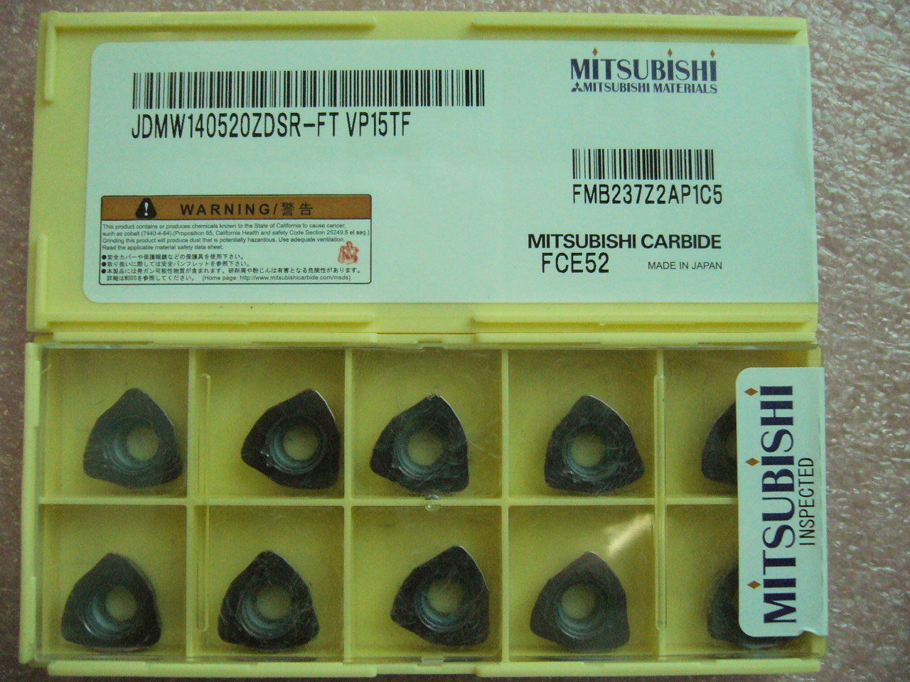 QTY 10x Mitsubishi JDMW140520ZDSR-FT VP15TF NEW