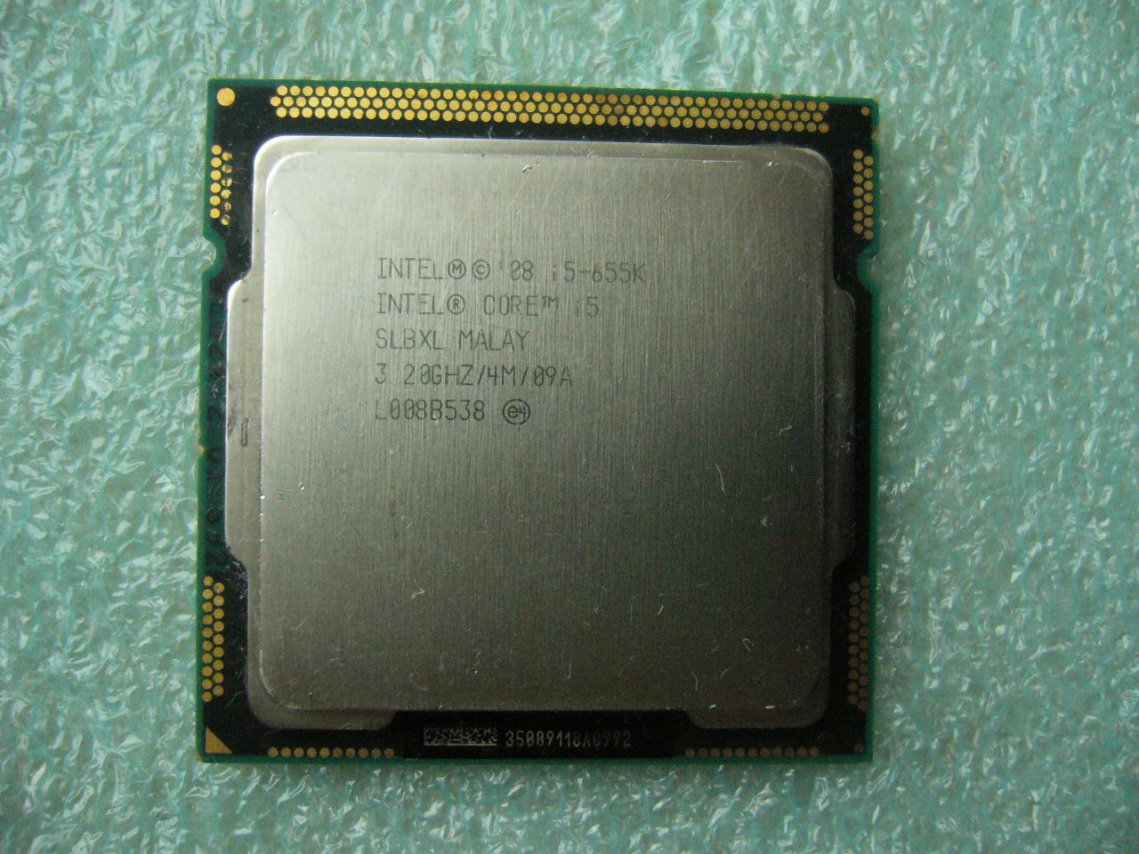 QTY 1x INTEL Core i5 Dual Core CPU i5-655K 3.20GHZ/4MB LGA1156 SLBXL