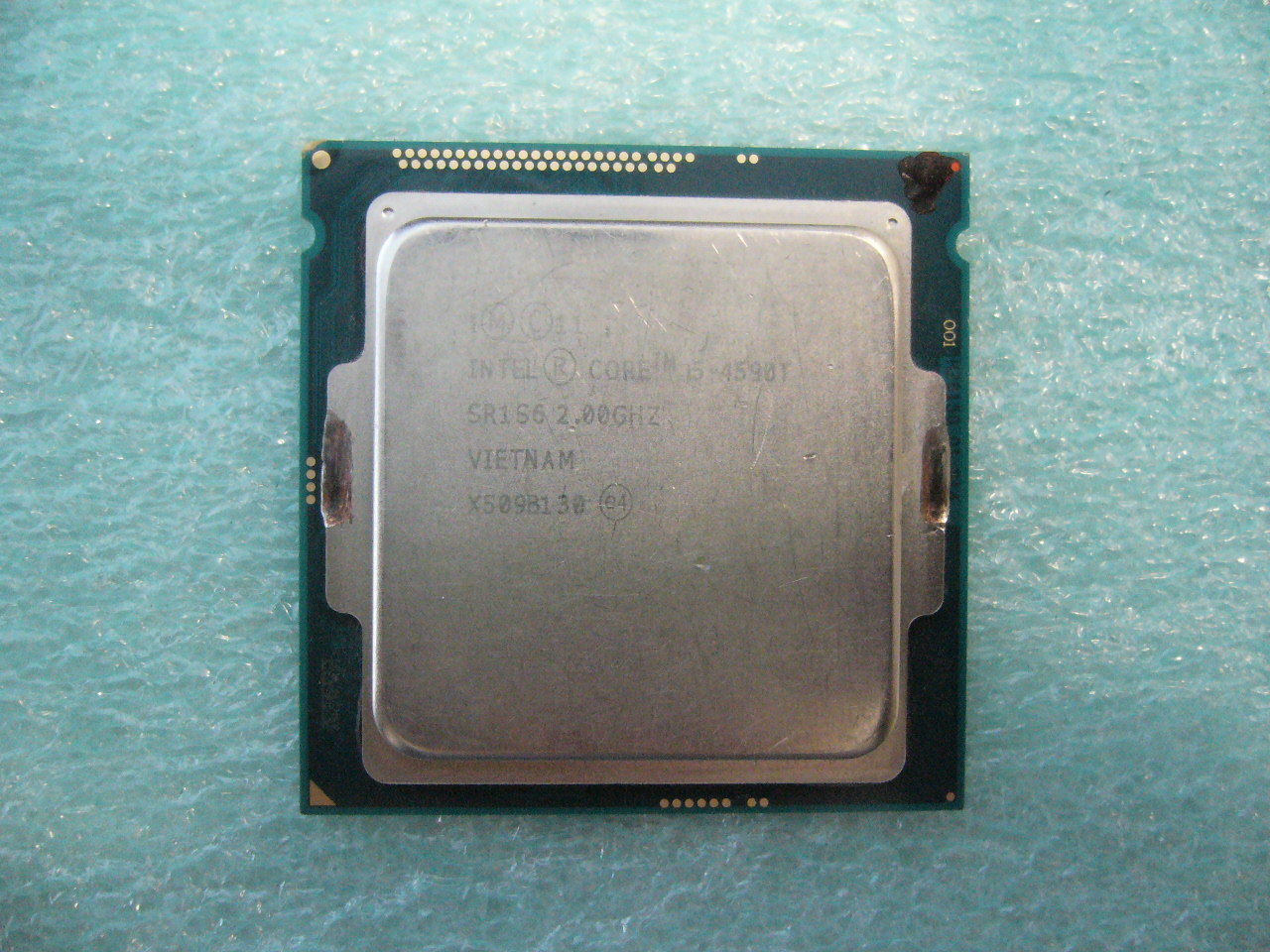 QTY 1x Intel CPU i5-4590T Quad-Cores 2.0Ghz LGA1150 SR1S6 NOT WORKING