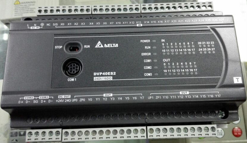 DVP32ES211T Delta ES2 Series Standard PLC DI 16 DO 16 Transistor 240VDC