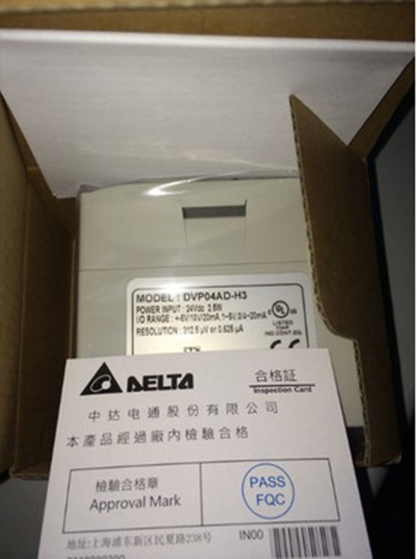 DVP04AD-H3 Delta EH2/EH3 Series PLC Analog Module AI 4 new in box