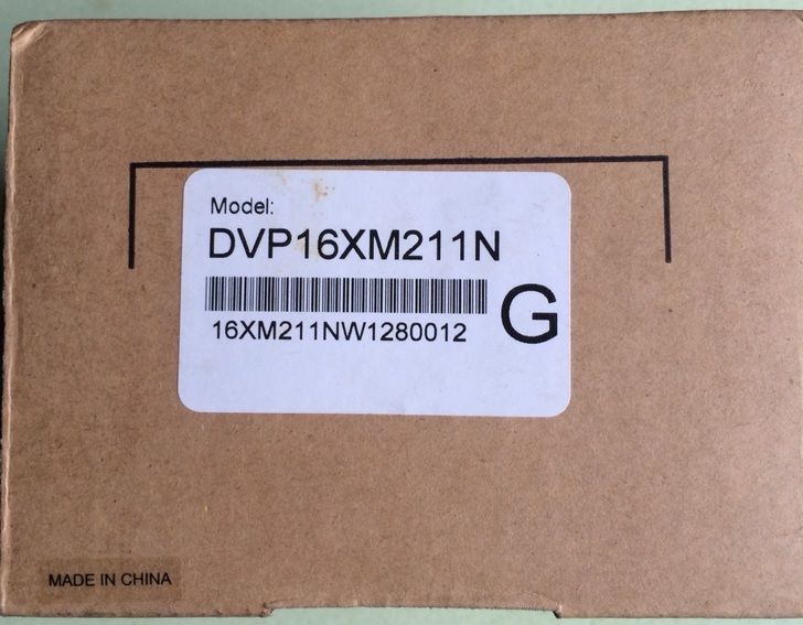 DVP16XM211N Delta ES2/EX2 Series Digital Module DI 16 24VDC new in box