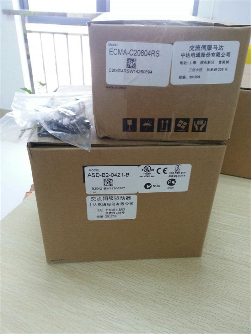 ECMA-C20604RS+ASD-B2-0421-B DELTA 0.4kw 3000rpm 1.27Nm servo motor drive