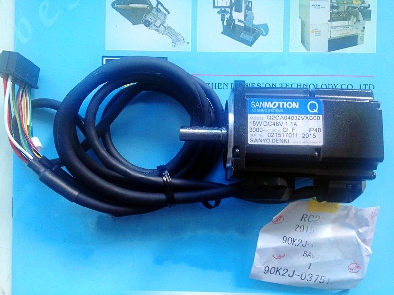 NEW&ORIGIANL sanmotion AC SERVO MOTOR Q2GA04002VXS60 in box