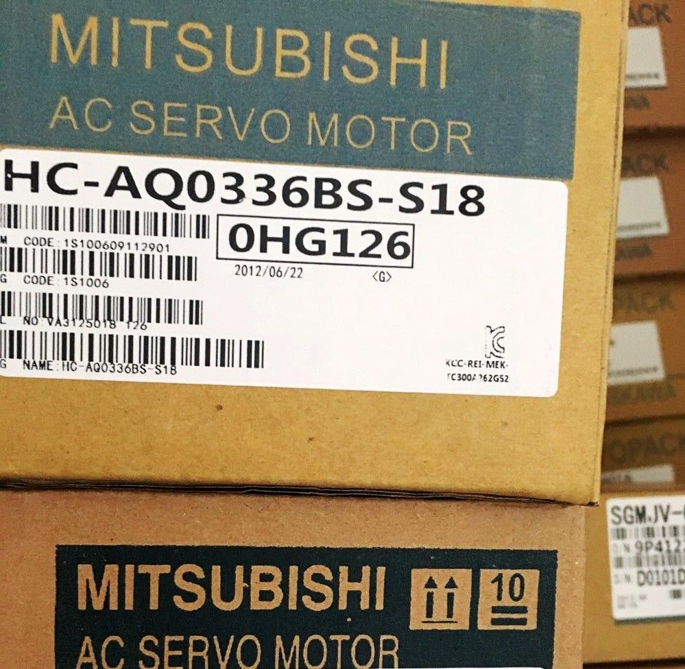 Genuine NEW Mitsubishi Servo Motor HC-AQ0336BS-S18 in box HCAQ0336BSS18