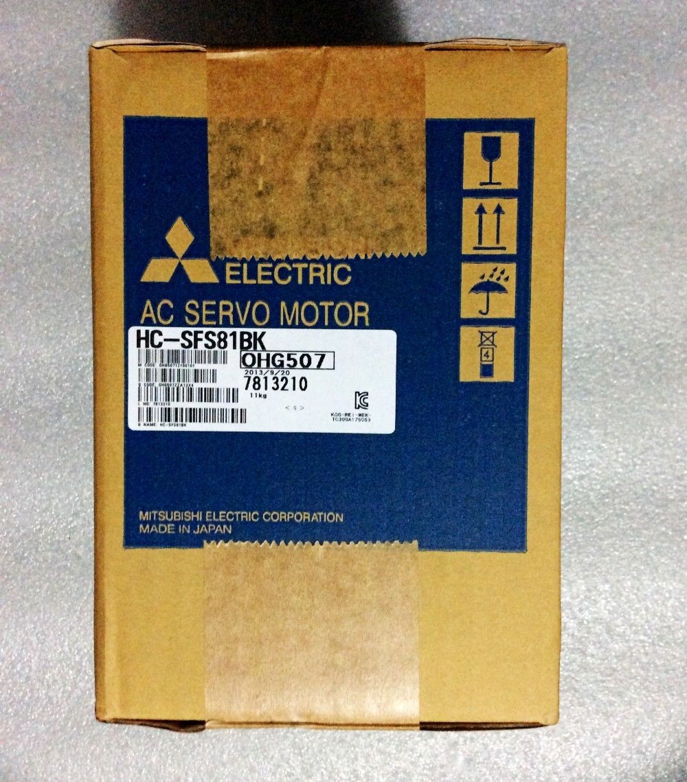 NEW Mitsubishi SERVO MOTOR HC-SFS81BK in box HCSFS81BK