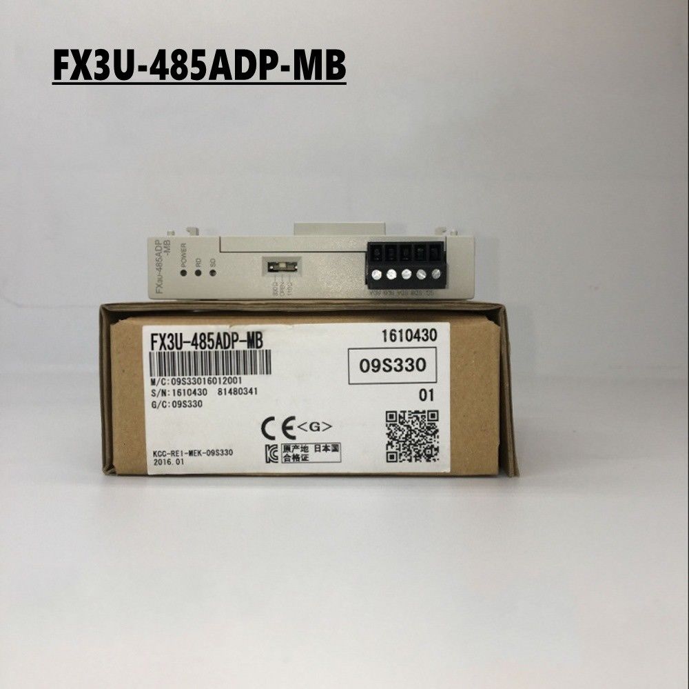 Original New MITSUBISHI PLC FX3U-485ADP-MB In Box FX3U485ADPMB