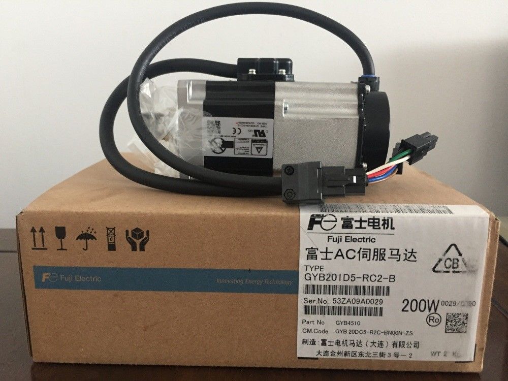 Brand New FUJI ELECTRIC AC SERVO MOTOR GYB201D5-RC2-B GYB201D5RC2B IN BOX