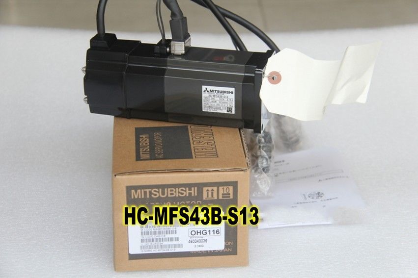 NEW&ORIGINAL MITSUBISHI SERVO MOTOR HC-MFS43B-S13 HCMFS43BS13 in box