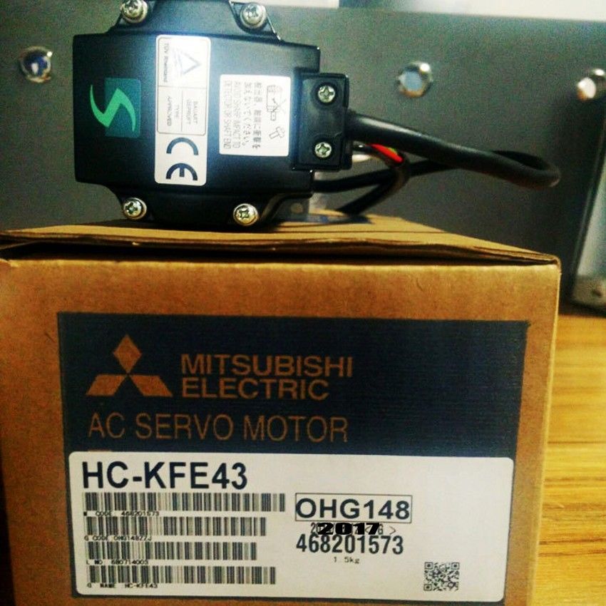 Original New MITSUBISHI SERVO MOTOR HC-KFE43 IN BOX HCKFE43