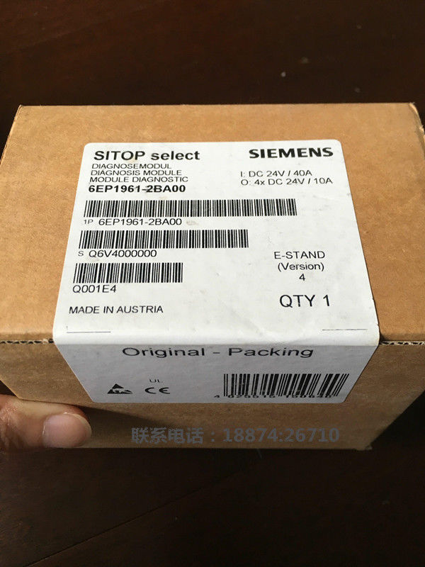 NEW&ORIGINAL Siemens 6EP1961-2BA00 6EP1 961-2BA00 Channel diagnosis module