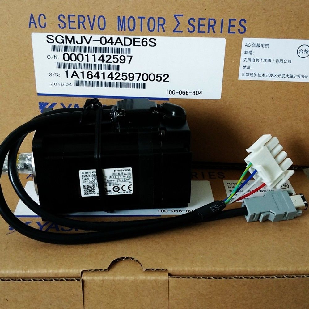 NEW YASKAWA AC SERVO MOTOR SGMJV-04ADE6S SGMJV04ADE6S in box