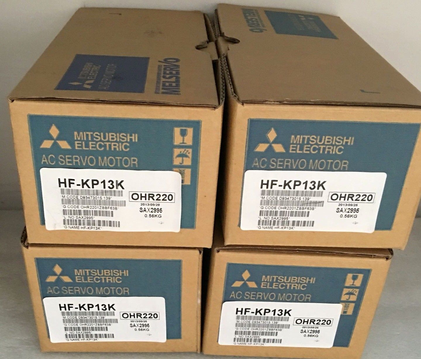 BRAND NEW Mitsubishi Servo Motor HF-KP13D HF-KP13K HF-KP13BD HF-KP13BK IN BOX