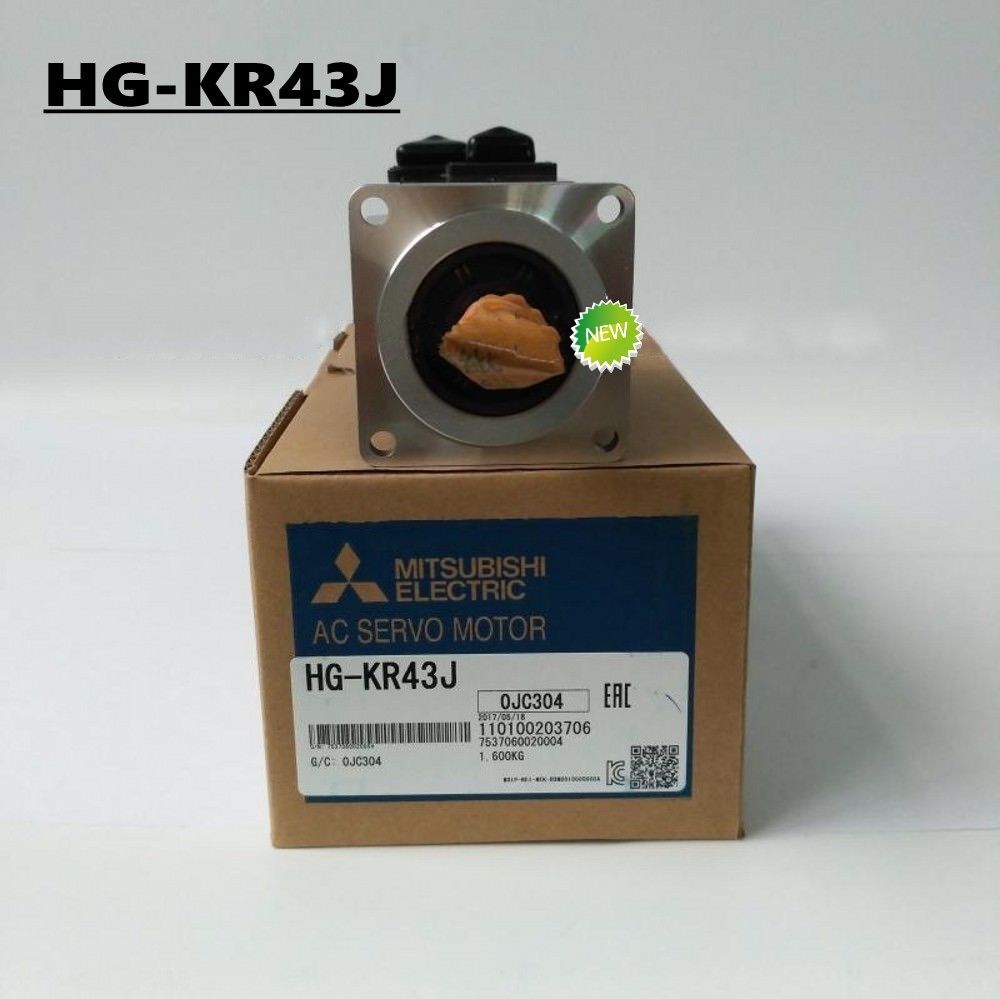 Brand New Mitsubishi Servo Motor HG-KR43B HG-KR43J HG-KR43BJ IN BOX HGKR43BJ