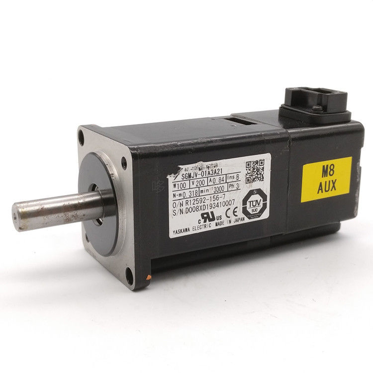 Yaskawa USED 100% TESTED AC SERVO MOTOR SGMJV-01A3A21