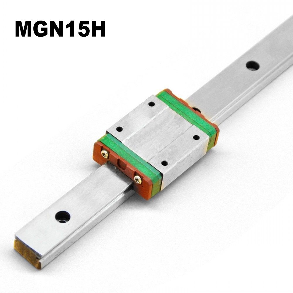 MGN15H Linear Sliding Guide / Block 250 300 350 400 450 500 550mm CNC 3D Printer